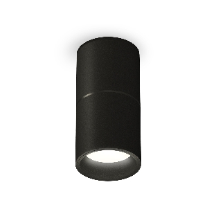 Светильник Ambrella Light XS6302080 SBK/PBK черный песок/черный полированный MR16 GU5.3 (C6302, A2061, N6111)