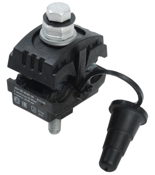 Зажим ответвительный изолированный ЗОИ 25-95/25-95 ECOLINE IEK UZA-11-D25-D95-ECLN