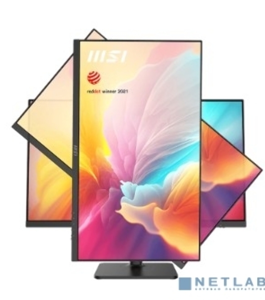Монитор 27' MSI Modern MD272QXP IPS 2560x1440, 100 Гц, 4 мс, 16:9, 400 кд/м2, 1xHDMI, 1xDP, 1xUSB-C, 1x3.5 мм, черный