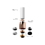 Корпус светильника C1144 PPG золото розовое полированное D100*80*H100mm MR16 GU5.3, фото5
