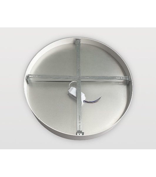 Потолочный светодиодный светильник Ambrella light FV5535 WH белый LED 90W 3000K D600*58 (Без ПДУ)