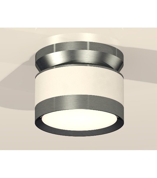 Светильник Ambrella Light XS8101070 SWH/PPH белый песок/графит полированный GX53 (N8919, C8101, N8133)