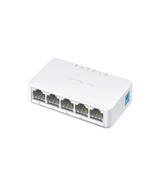 Коммутатор Mercusys MS105, 5 портов Ethernet 100 Мбит/с