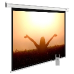 Экран Cactus 165x220 см MotoExpert CS-PSME-220x165-WT 4:3 настенно-потолочный рулонный белый (моторизованный привод), фото2
