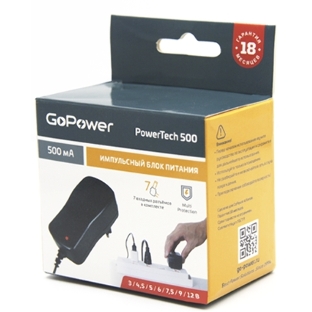 Блок питания GoPower PowerTech 500 универсальн. импульсный (1/100)