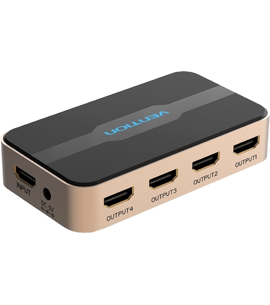 Разветвитель - сплиттер Vention HDMI 19F/4x19F на 4 монитора ACCG0
