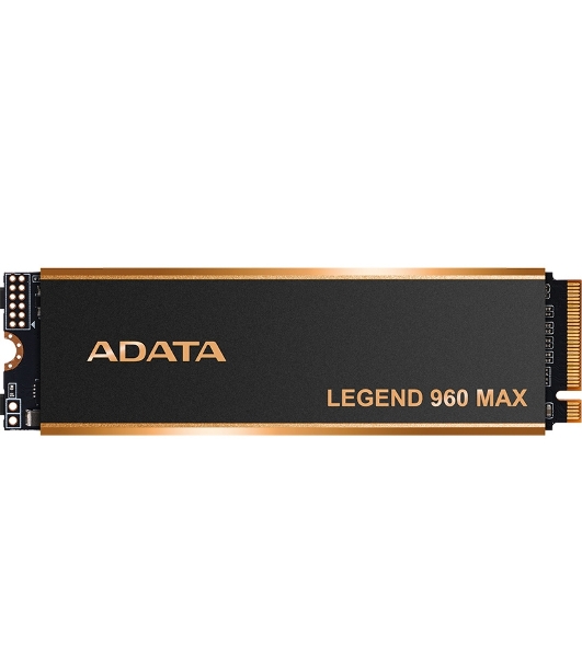Накопитель SSD ADATA LEGEND 960 MAX, 2Tb, PCIe 4.0 x4, M.2 2280, NVMe, R/W 7400/6800, с радиатором