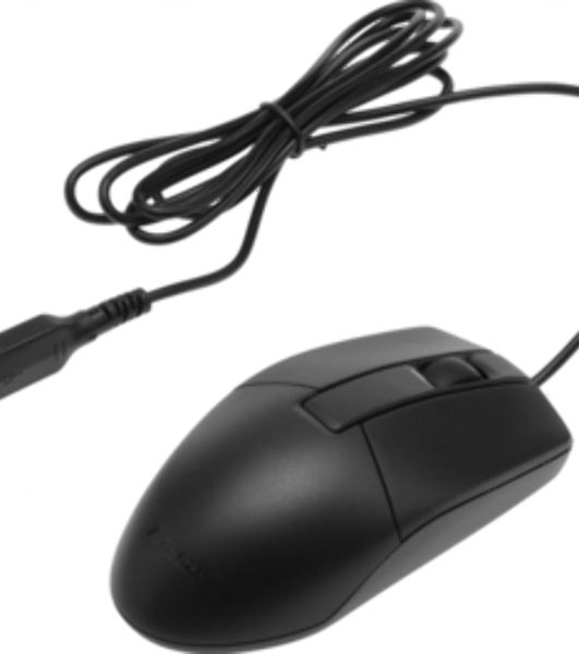 Комплект клавиатура+мышь A4Tech KR-3330S проводной, USB, 1200 DPI, чёрный