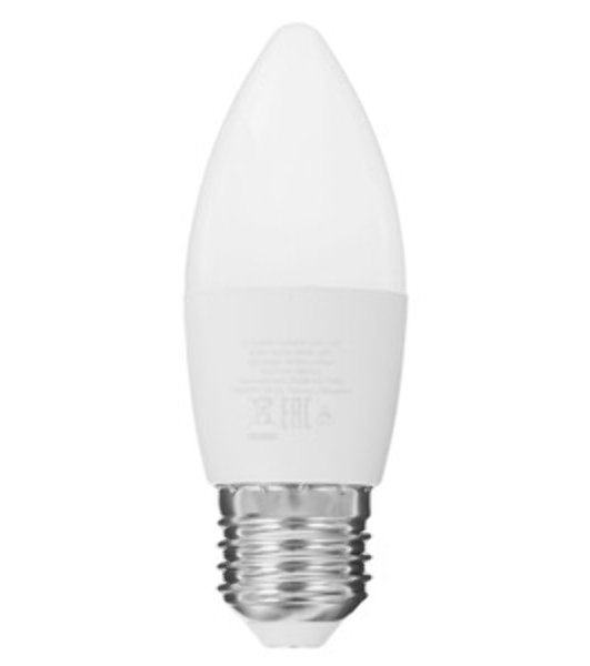 Лампа светодиодная LED Value LVCLB60 7SW/830 свеча матовая E14 230В 10х1 RU OSRAM 4058075578883