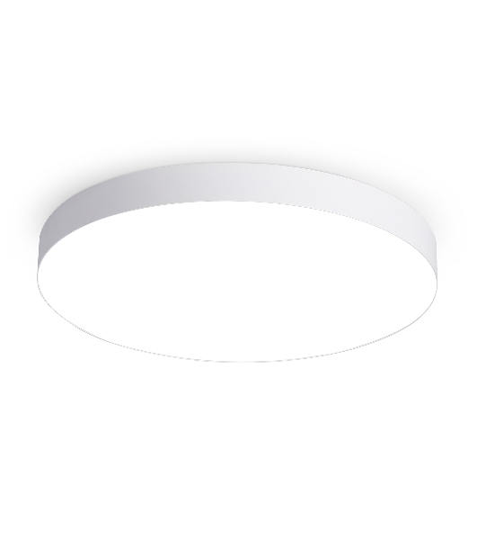 Потолочный светодиодный светильник Ambrella light FV5536 WH белый LED 90W 4200K D600*58 (Без ПДУ)