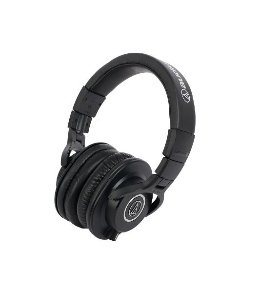 Проводные наушники Audio-Technica ATH-M40X черный, полноразмерные, складная конструкция