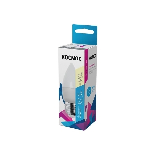 Лампа светодиодная Космос LED BASIC CN 10.5Вт 220В E27 3000К