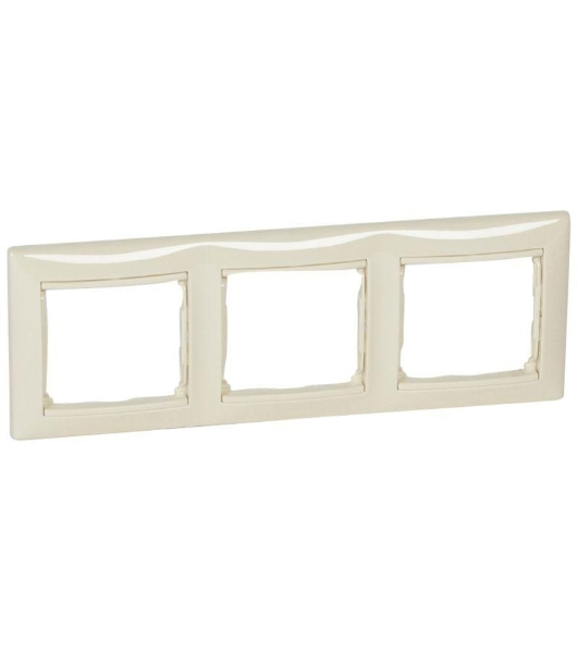 Рамка 3-м Valena горизонт. сл. кость (DIY-упак.) Legrand 695633