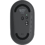 Мышь беспроводная Logitech Pebble M350 графитовый, 1000 dpi, радиоканал, Bluetooth, USB, кнопки - 3, фото8
