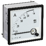 Амперметр Э47 72х72мм 50А кл. точн. 1.5 IEK IPA10-6-0050-E, фото3
