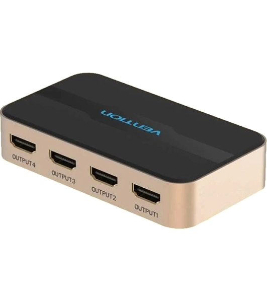 Разветвитель - сплиттер Vention HDMI 19F/4x19F на 4 монитора ACCG0