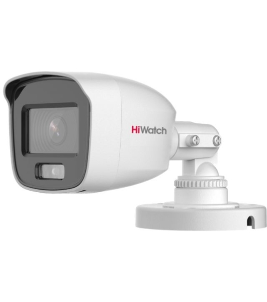 Камера видеонаблюдения аналоговая HiWatch DS-T500L 2.8-2.8мм HD-CVI HD-TVI цв. корп.:белый