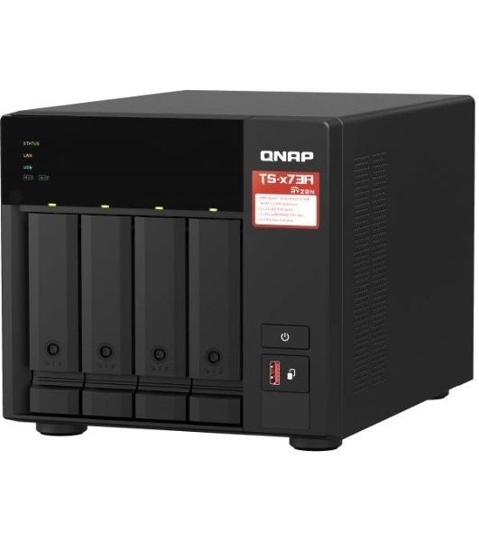 Сетевое хранилище NAS Qnap TS-473A-8G 4-bay Ryzen V1500B