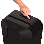 Шредер Fellowes PowerShred LX50 черный (секр.P-4)/перекрестный/9лист./17лтр./скрепки/скобы/пл.карты, фото7