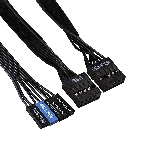 Компьютерный корпус Minitower ExeGate BA-309-UNS350 (mATX, БП UNS350 с вент. 12см, 2*USB, HD аудио, черный), фото5