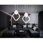 Светильник Ambrella light FL5255 WH белый 11W 4200K 252*20*1200 (без ПДУ), фото5