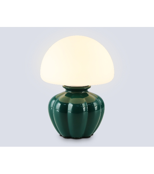 Настольная лампа Ambrella light LH53249 GN/WH зеленый/белый G9 max 28W D165*220
