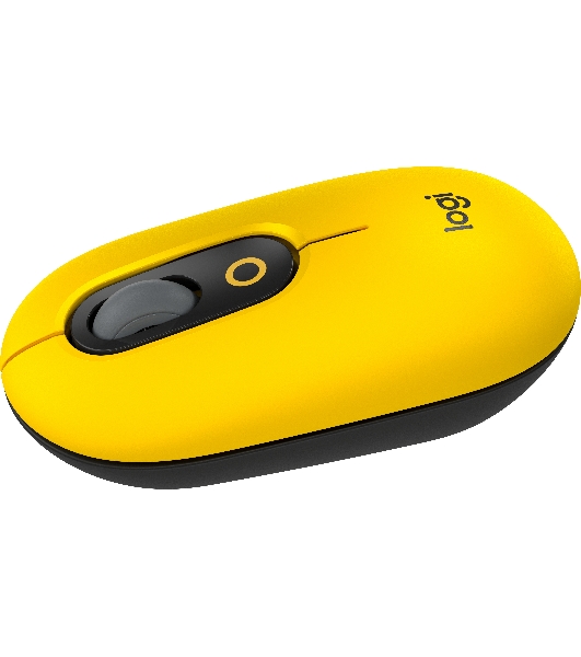 Мышь беспроводная Logitech POP Mouse желтый, 4000 dpi, Bluetooth, кнопки - 4
