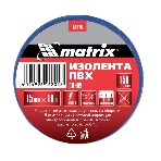 Изолента ПВХ Matrix, 15 мм х 10 м, синяя, 150 мкм, фото 1