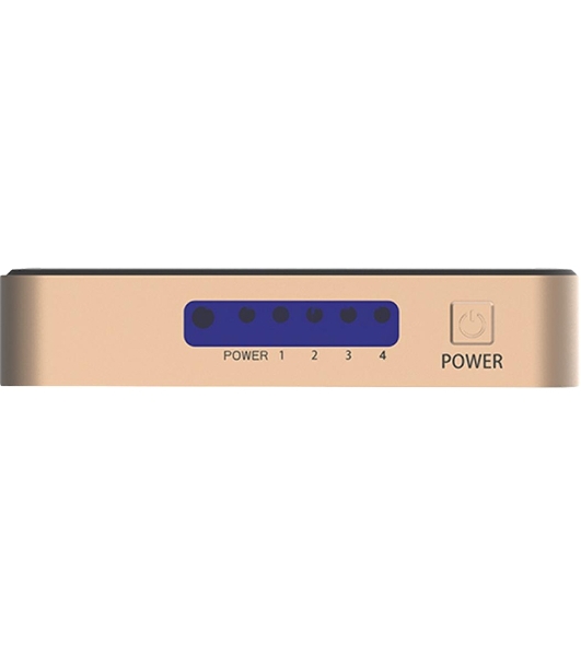 Разветвитель - сплиттер Vention HDMI 19F/4x19F на 4 монитора ACCG0