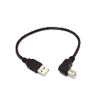 Кабель USB 2.0 на USB-B угол вверх 0,3 м, фото2