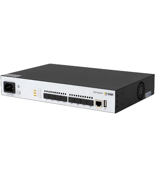 Коммутатор управляемый SNR 2+, 8 x 1/10GE SFP+. Питание: 220V AC