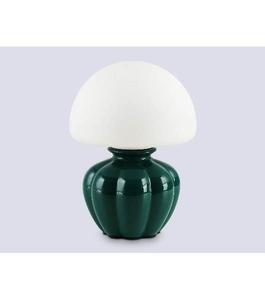 Настольная лампа Ambrella light LH53249 GN/WH зеленый/белый G9 max 28W D165*220