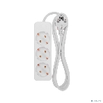 Удлинитель PROconnect 3 гнезда, 1,5 м, 3х0,75 мм², с/з, белый, фото3