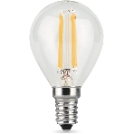 Лампа светодиодная филаментная Gauss Filament 5Вт цок.: E14 свеча 220B св. свеч. бел. теп. (упак.: 10 шт), фото5