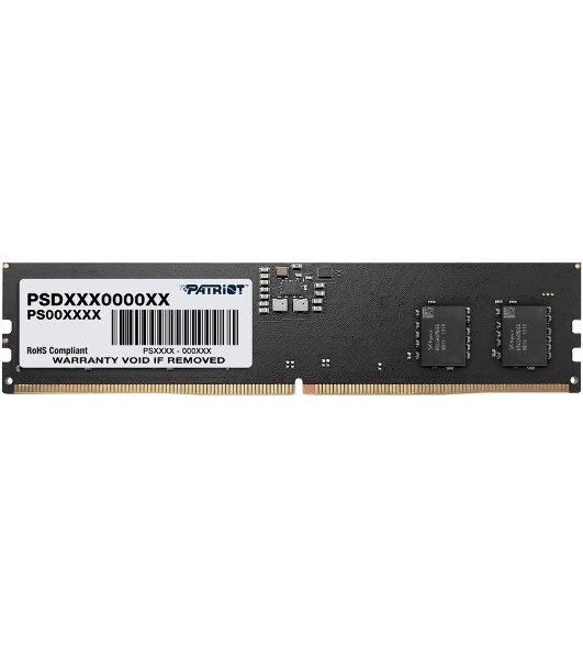 Оперативная память Patriot Signature, DDR5, 8GB (1x8 GB), 5600 MHz, CL46, DIMM