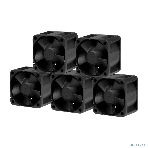 Комплект вентиляторов для корпуса Arctic S4028-15K (5 шт.) черный, 40 мм, 15000 об/мин, 4 pin, фото10