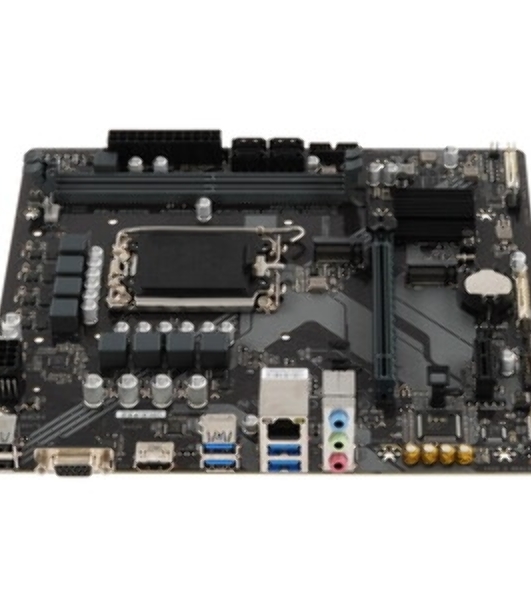 Материнская плата Gigabyte B760M H DDR4, LGA 1700, Intel B760, 2xDDR4, 4xSATA, 2xM.2, 1xPCIe 4.0 x16, 1xPCIe x1, 1xHDMI, 1xVGA, 1x 1Gb LAN, 2xUSB 2.0, 4xUSB 3.2 Gen 1, 3x3.5 мм, 7.1, Micro ATX