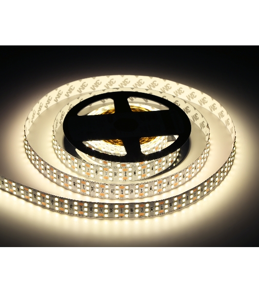 Светодиодная лента Ambrella light GS3902 2835 324Led/ 26W m/ 24V IP20 4500K/ 5000*18*1.2mm (2 конт.)