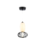 Подвесной светодиодный светильник Ambrella light LH11007 BK/FR черный/белый матовый 15W 3000K D220*350, фото9