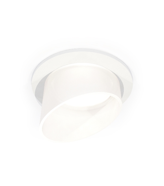 Комплект встраиваемого светильника Ambrella light XC6512068 SWH/FR белый песок/белый матовый MR16 GU5.3 (C6512, N6256)