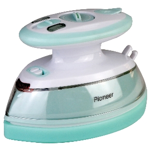 Утюг Pioneer SI1003 голубой/белый, 408 Вт, 20 г/мин, 40 мл