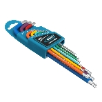 Набор ключей Gross 16402 имбусовых torx-tt 9шт: t10-t50 магнит s2 экстра-длин. хром/краска, фото8