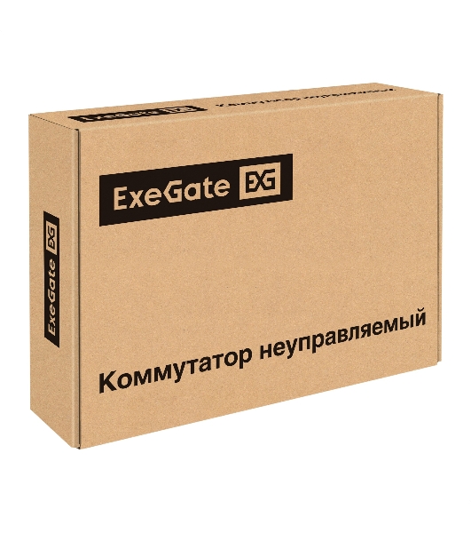 Коммутатор ExeGate EDGS-1024D, 24×1 Гбит/с, неуправляемый