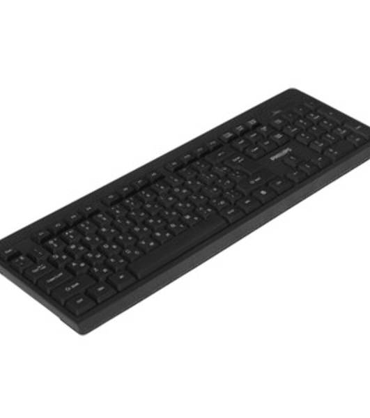 Комплект клавиатура+мышь Philips SPT6324 беспроводной, USB, 1000 DPI, чёрный