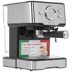 Кофеварка рожковая Vitek VT-1520 серебристый/черный, исп. кофе - молотый, 1.5 л, 850 Вт, 15 бар, фото7