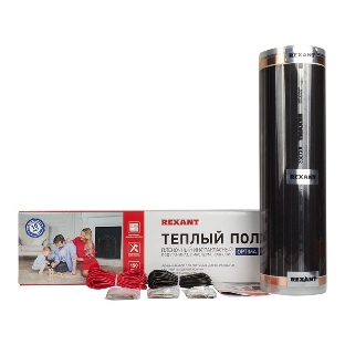 Пленочный теплый пол Rexant Optima 150 3 м²/0,5 х 6 м/450 Вт