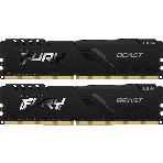 Оперативная память Kingston Fury Beast, DDR4, 64GB (2x32GB), 3200MHz, CL16, DIMM, черный, фото10
