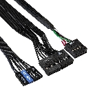 Компьютерный корпус Minitower ExeGate EX291141RUS BAA-105-01AAA400 (mATX, БП AAA400 с вент. 8см, 2*USB, аудио, черный), фото2