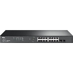 Коммутатор TP-Link TL-SG2218P JetStream Smart с 16 гигабитными портами PoE+ и 2 гигабитными портами SFP, фото3