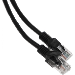 Патч-корд UTP Cablexpert cat.5e, 2м, литой, многожильный, черный, фото9